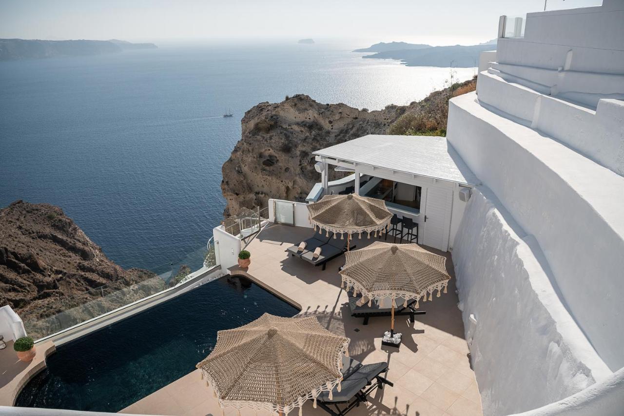 Apeiron Blue Santorini Fira (Santorini) Exterior foto
