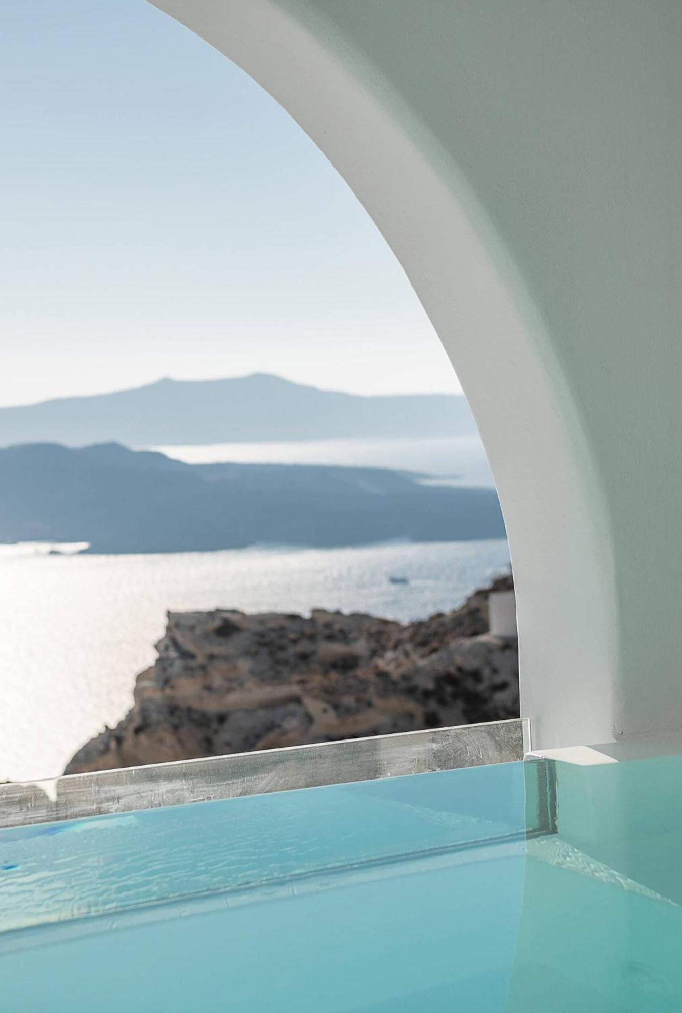 Apeiron Blue Santorini Fira (Santorini) Exterior foto
