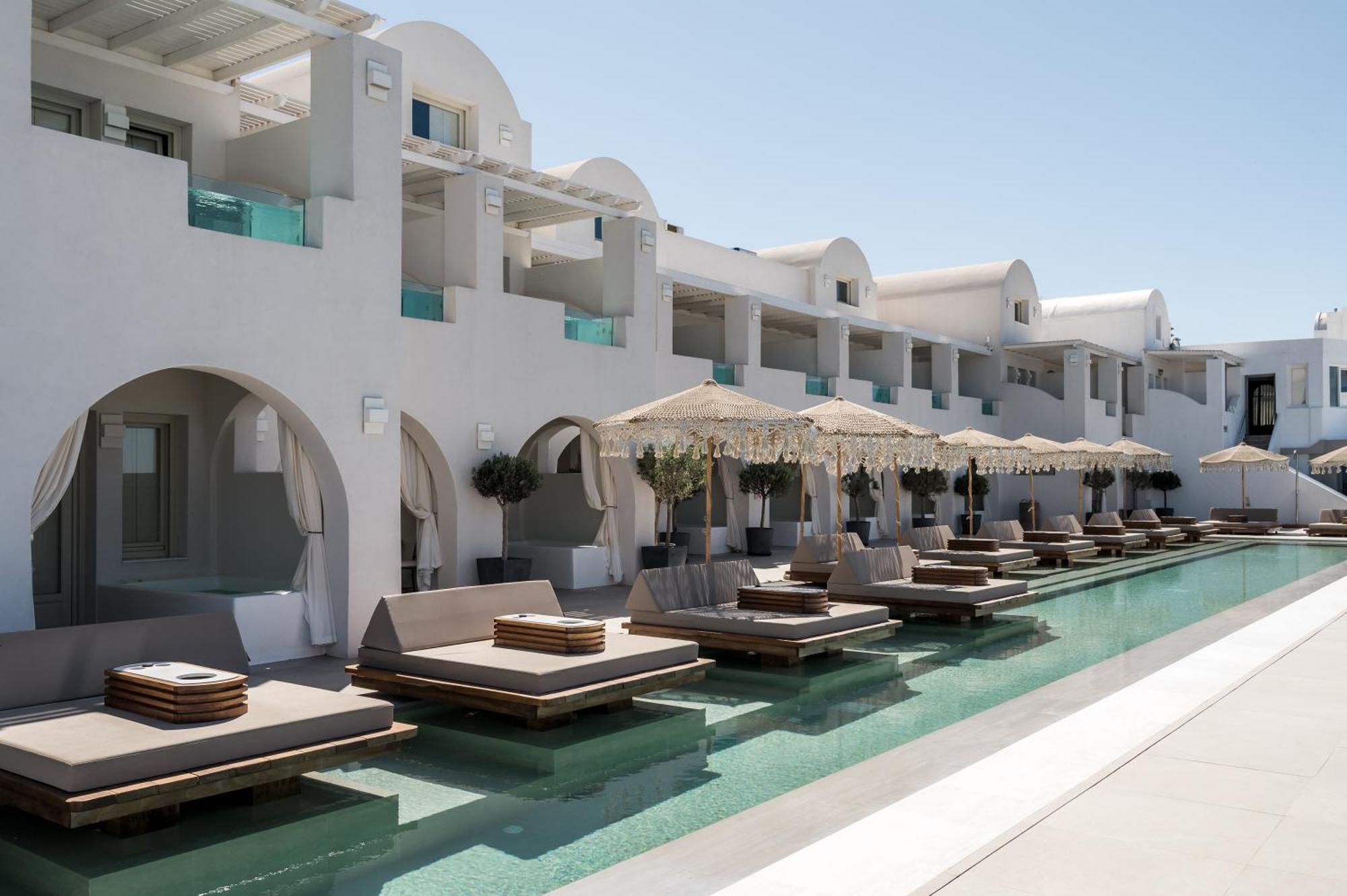 Apeiron Blue Santorini Fira (Santorini) Exterior foto